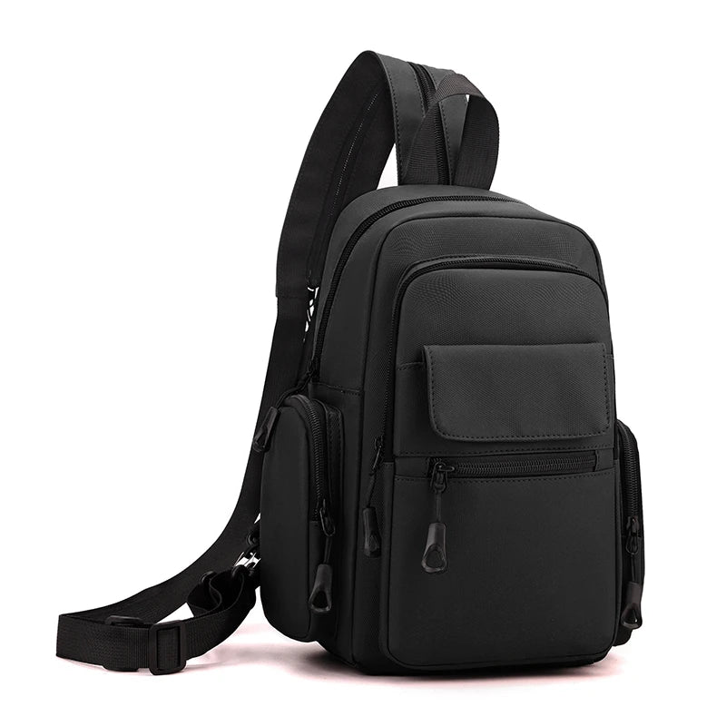 Crossbody Sling Bag for Men – Multi-Pocket Chest Pack
