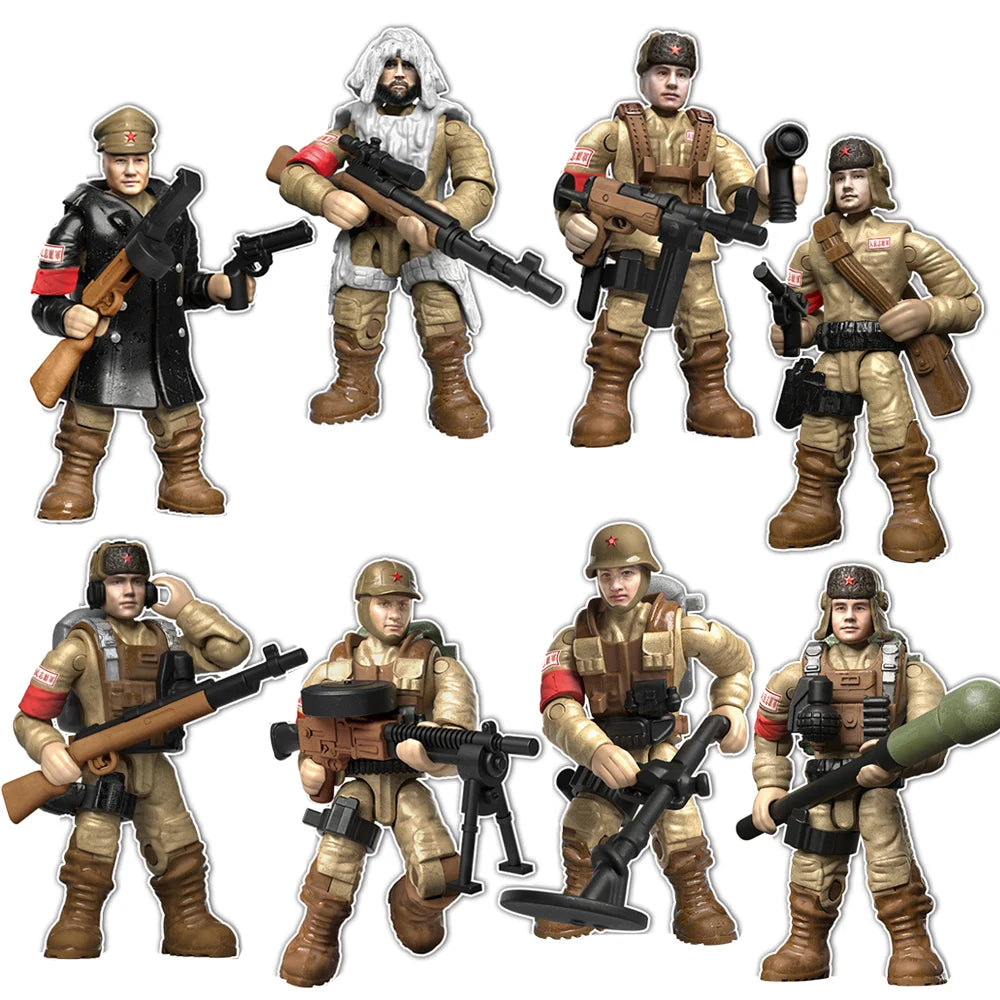 Military Special Forces Action Figures Set – Army Soldier Toys for Kids