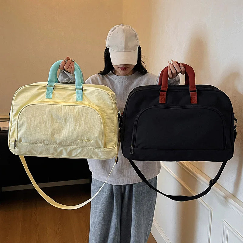 Large Capacity Travel Duffel Bag – Yoga & Gym Weekender