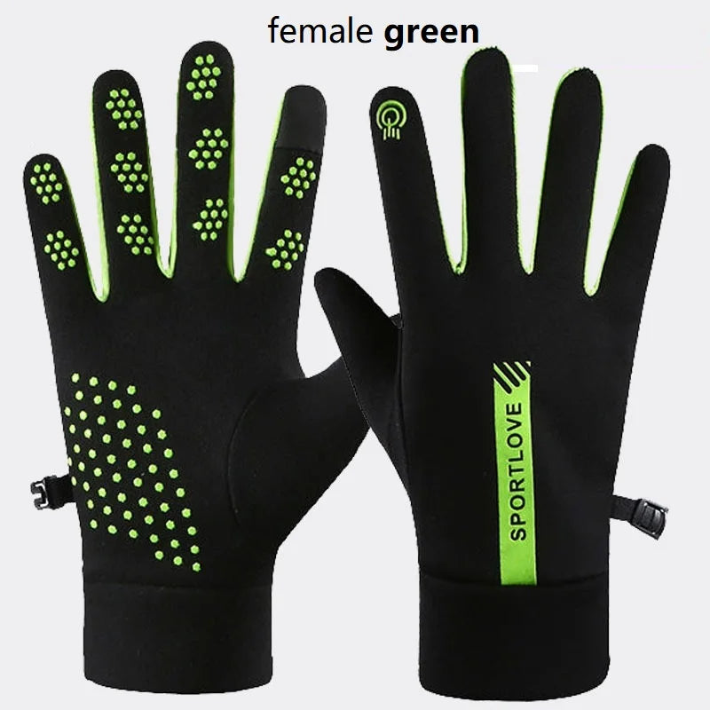 Waterproof Winter Sports Gloves – Anti-Slip Touchscreen Cycling