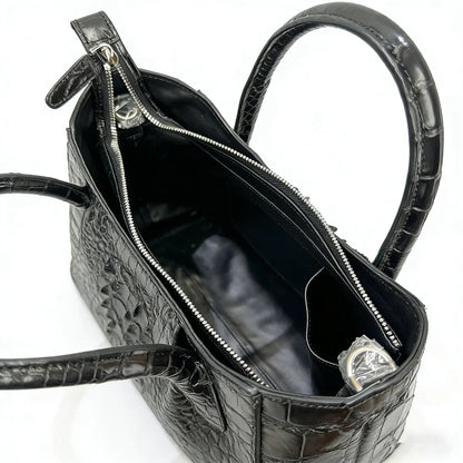 Genuine Crocodile Leather Handbag – Women's Shoulder & Crossbody Bag