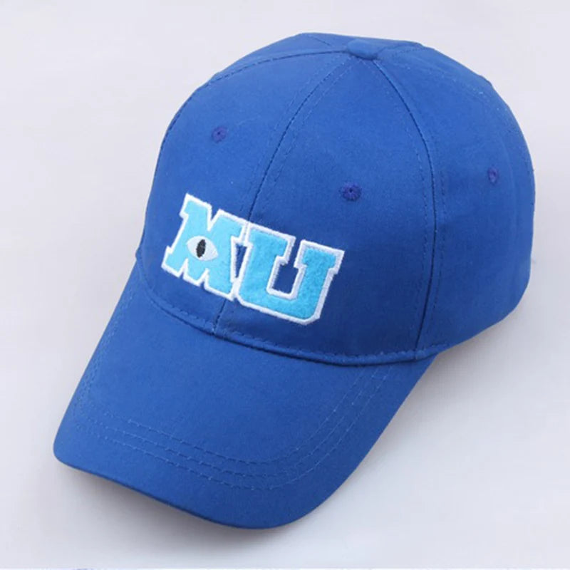 Monsters University Baseball Cap – Sulley & Mike Embroidery Snapback