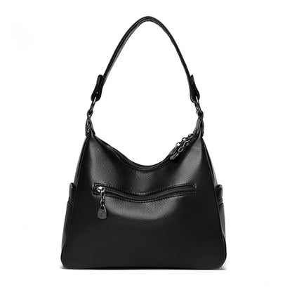 Leather Tote Bag for Women – Large Capacity Shoulder & Crossbody