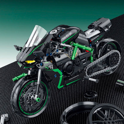 Racing Motorcycle MOC Building Blocks Set – Top Speed Series 500+ Pcs