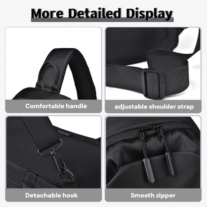 Men's Multifunctional Sling Bag for Business, Travel & Sports