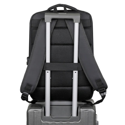 Water-Repellent Laptop Backpack – Slim Nylon School & Travel Bag