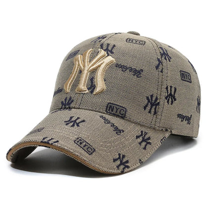 Letter Embroidery Baseball Cap – Unisex Outdoor Visor Hat