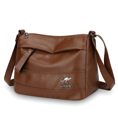 Women's PU Leather Crossbody Shoulder Bag