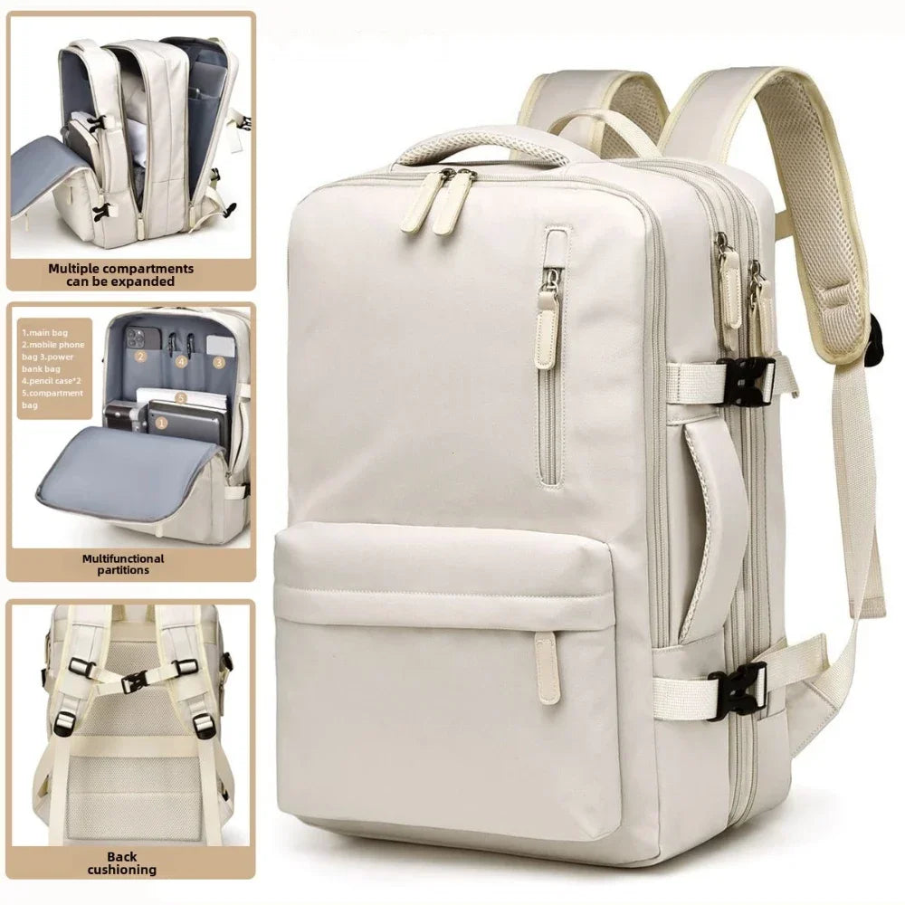 Cabin Backpack 40x30x20 – Carry-On Travel Bag for Men & Women