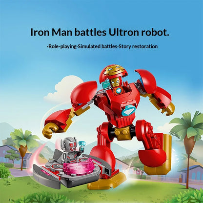 LEGO Marvel 11209 Ultron vs. Iron Man Building Set – 96 Pieces, Ages 4+