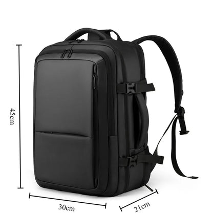 Men's Laptop Backpack – Large Capacity Business Travel Bag