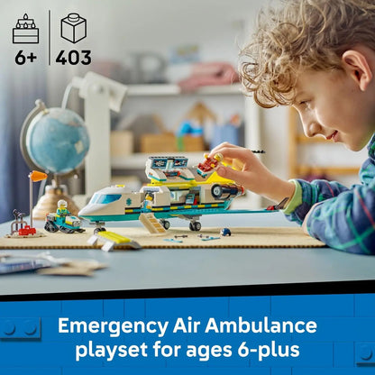 LEGO City 60465 Air Ambulance Rescue Plane Building Set