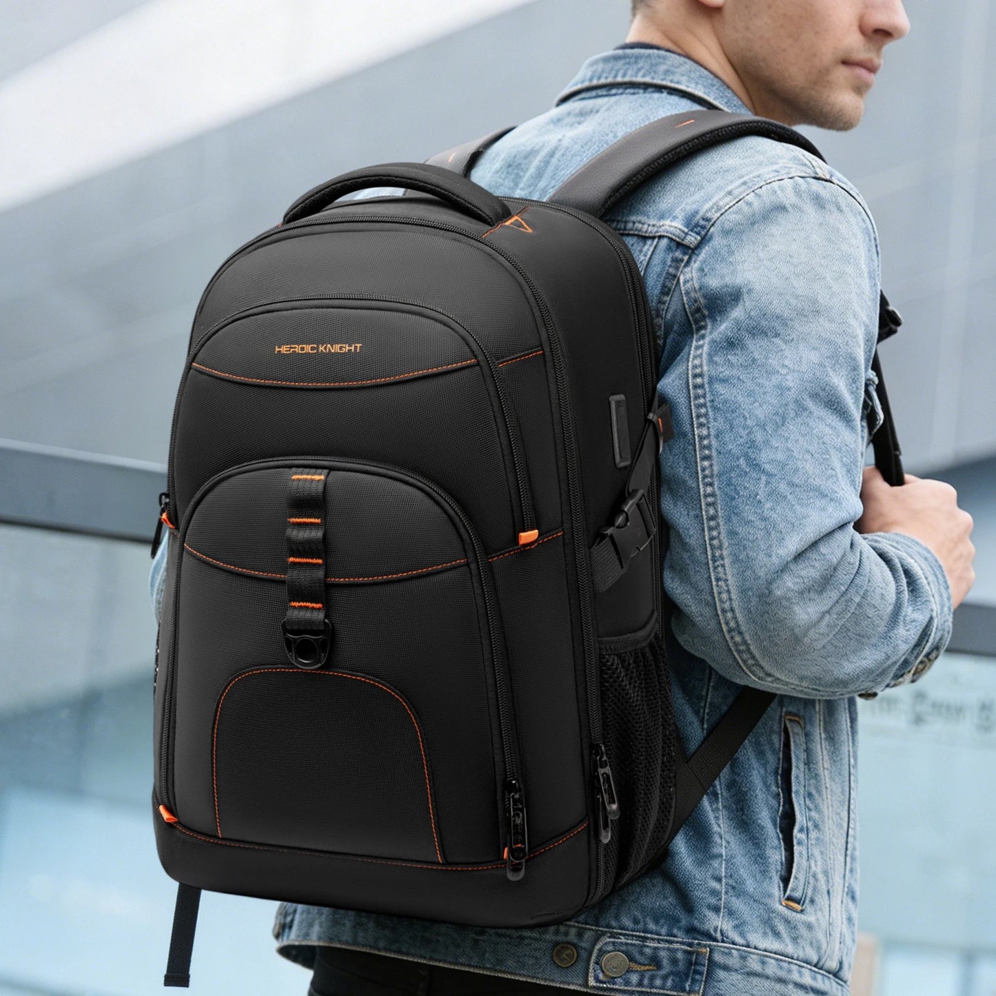 Waterproof Hiking Backpack – Large Capacity Outdoor Sports Bag for Men