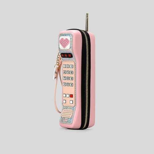 Creative Telephone Design Women Handbags Personality Funny Clutch Bag Girls Cute Small Box Phone