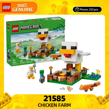 LEGO Minecraft 21585 The Chicken Farm Building Set