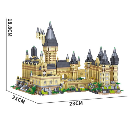 Magic Castle MOC Micro Building Blocks Set – Medieval Wizard School