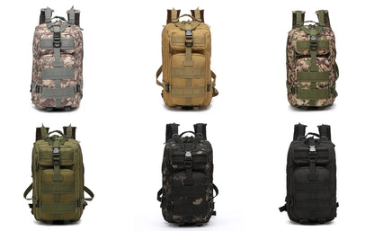 25L Tactical Backpack – Waterproof Outdoor Rucksack for Hiking
