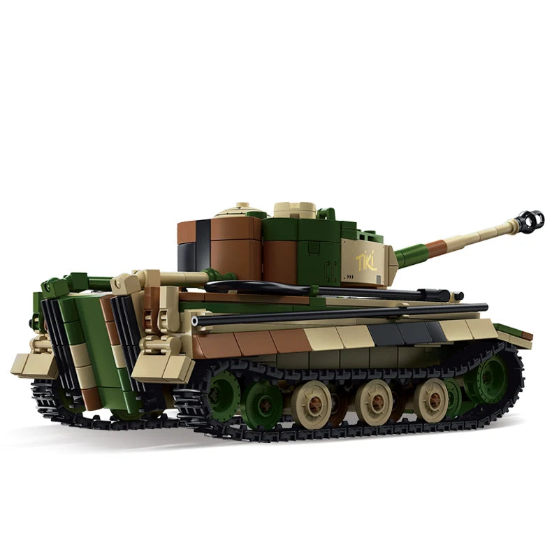 WWII Stuka zu Fuss Half-Track Rocket Launcher Building Blocks MOC