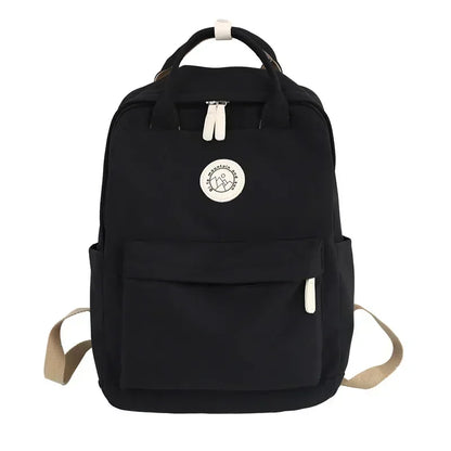 Waterproof Nylon Backpack for Women – School & Travel