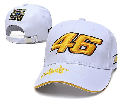 Racing Embroidered Baseball Cap – Unisex Motorsport Hat