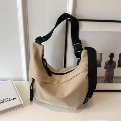 Nylon Hobo Crossbody Bag for Women