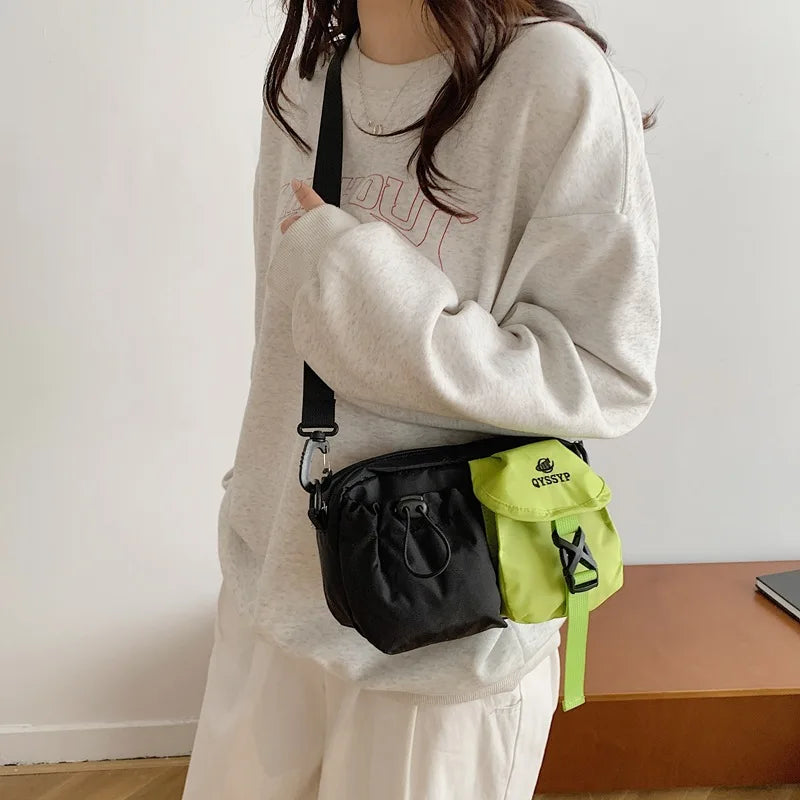 Women Crossbody Bags Multi Pocket Shoulder Casual Sporty Utility Style Comfortable Versatile Travel