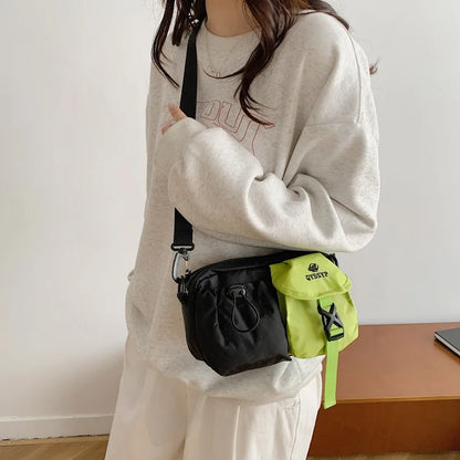 Women Crossbody Bags Multi Pocket Shoulder Casual Sporty Utility Style Comfortable Versatile Travel