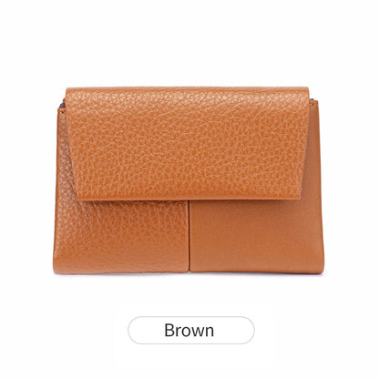 RFID Women's Tri-Fold Wallet Large Capacity Multi-Card Clutch
