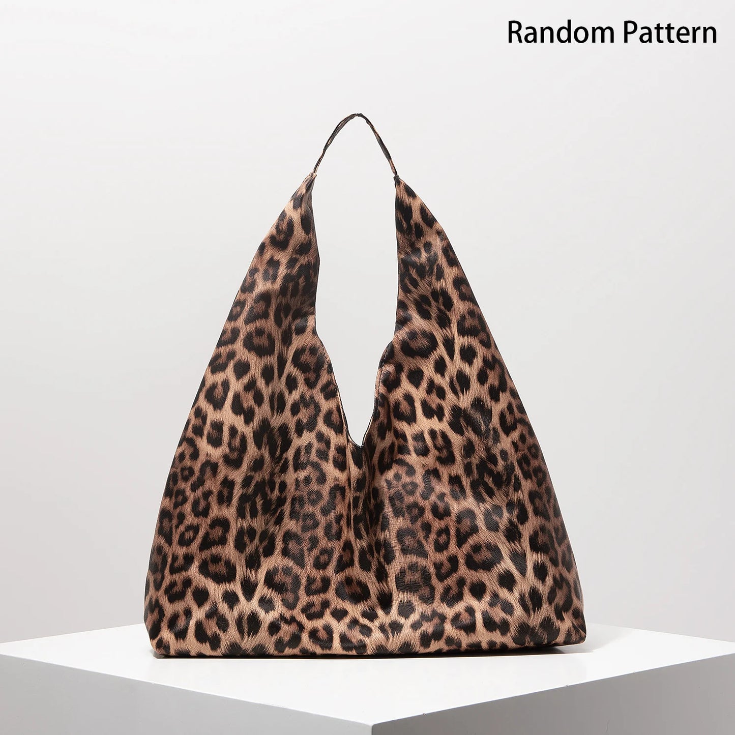 Woven Hobo Shoulder Bag – Minimalist Retro Tote for Women
