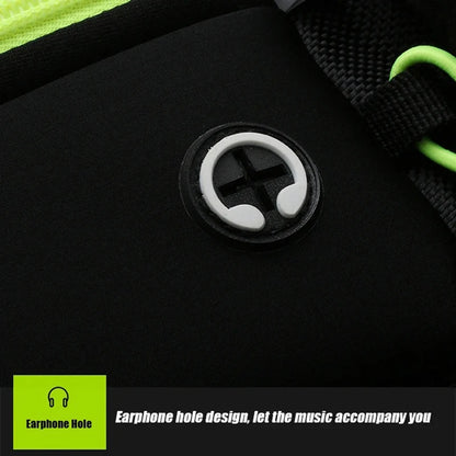 Running Belt with Water Bottles & Phone Pocket