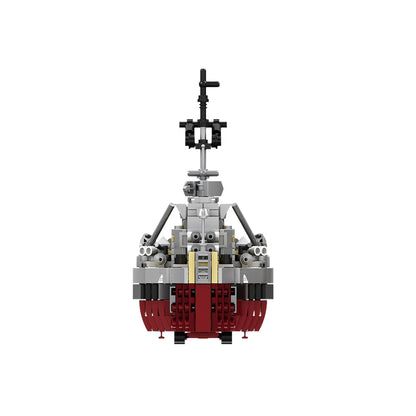 KMS Bismarck Battleship Building Blocks Set – WWII Military Model Toy