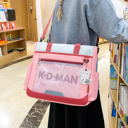 Large Capacity Waterproof Tote Bag for School & Daily Use