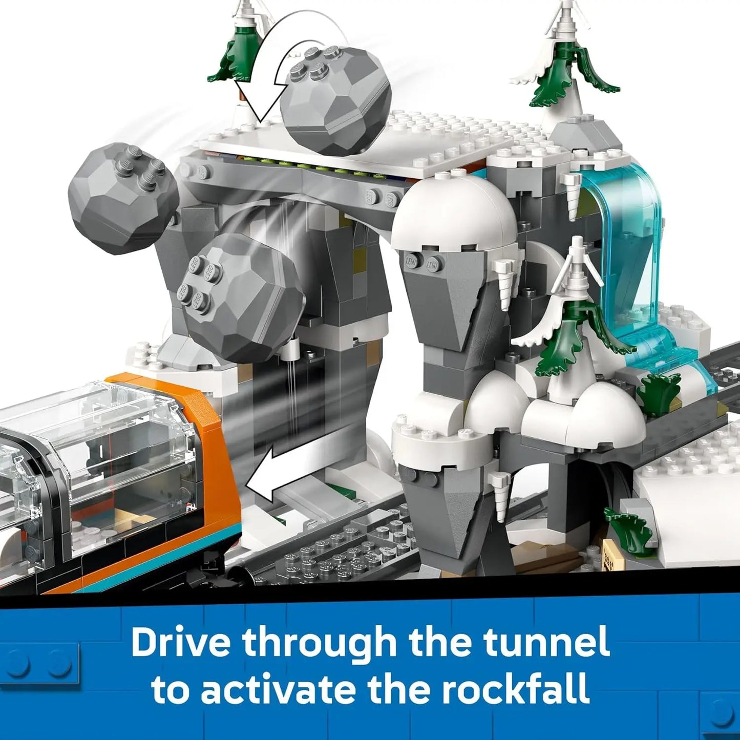 LEGO City 60470 Arctic Explorer Train RC Building Set