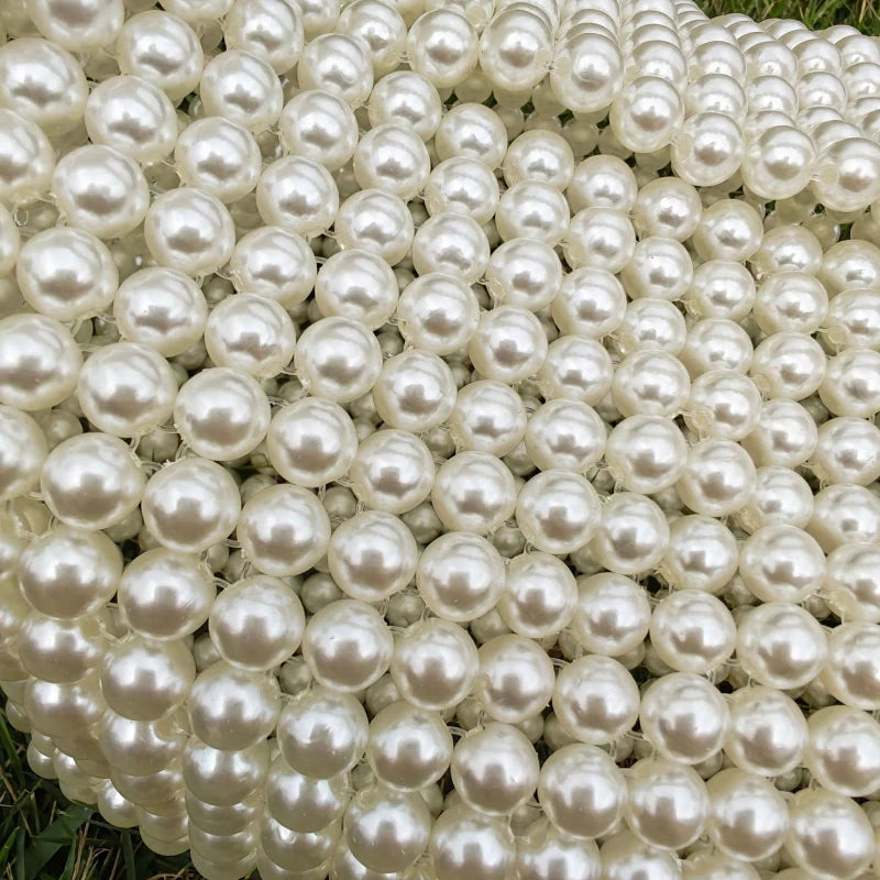 Pearl Beaded Handbag – Vintage Evening Bag for Women