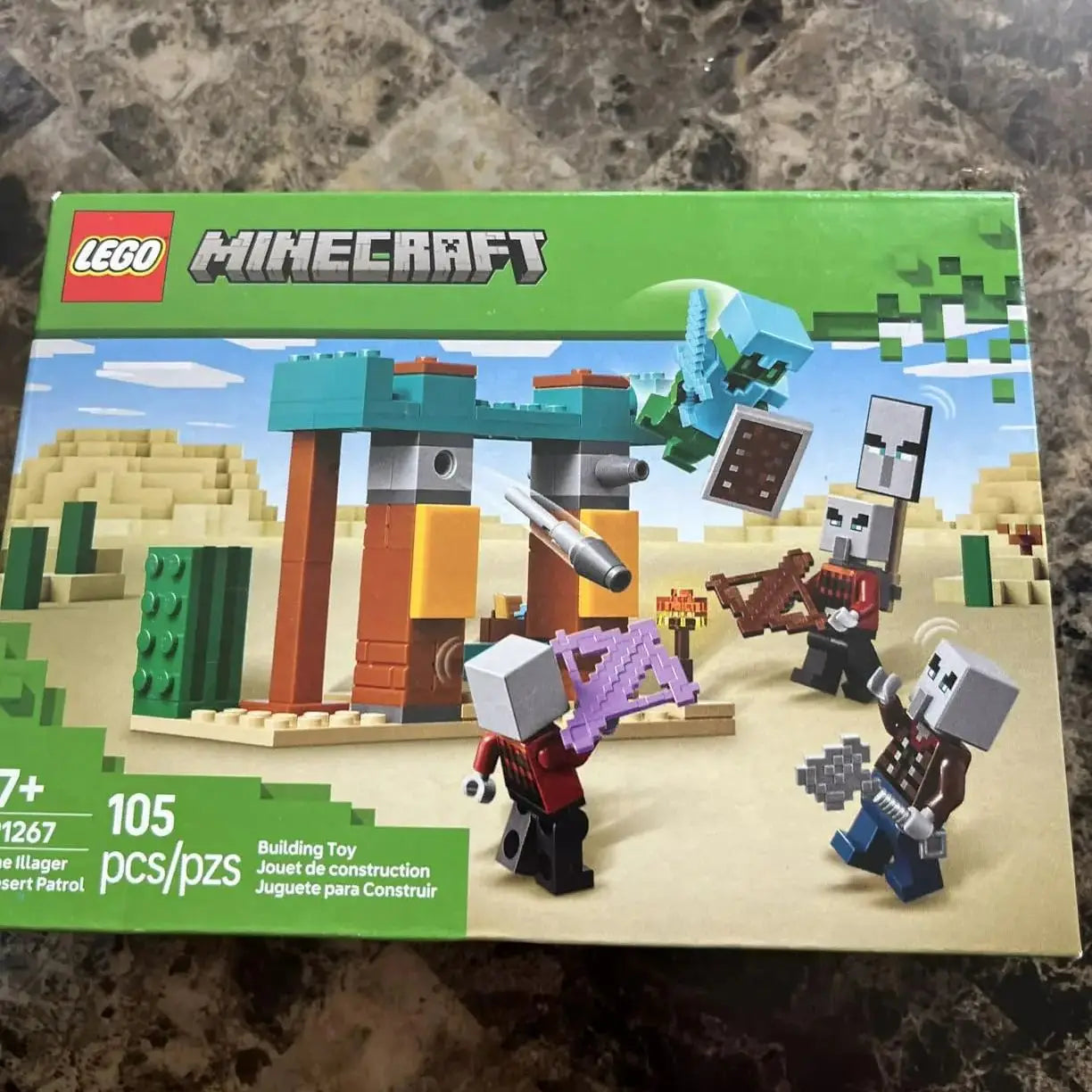 LEGO Minecraft Illager Desert Patrol Building Set 21267