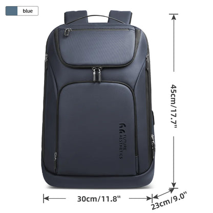 17-Inch Laptop Backpack for Men – Large Capacity Anti-Theft Travel & Business Weekender Bag