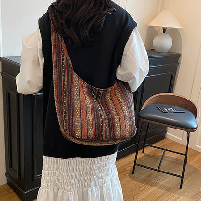 Boho Aztec Crossbody Sling Bag for Women