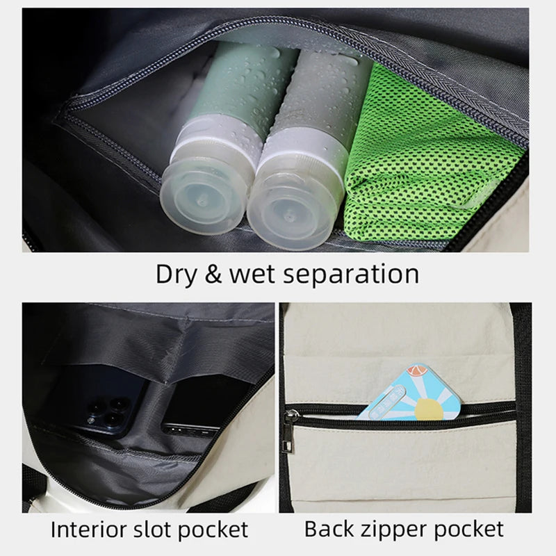 Gym Duffel Bag – Lightweight Travel Weekender & Fitness Bag