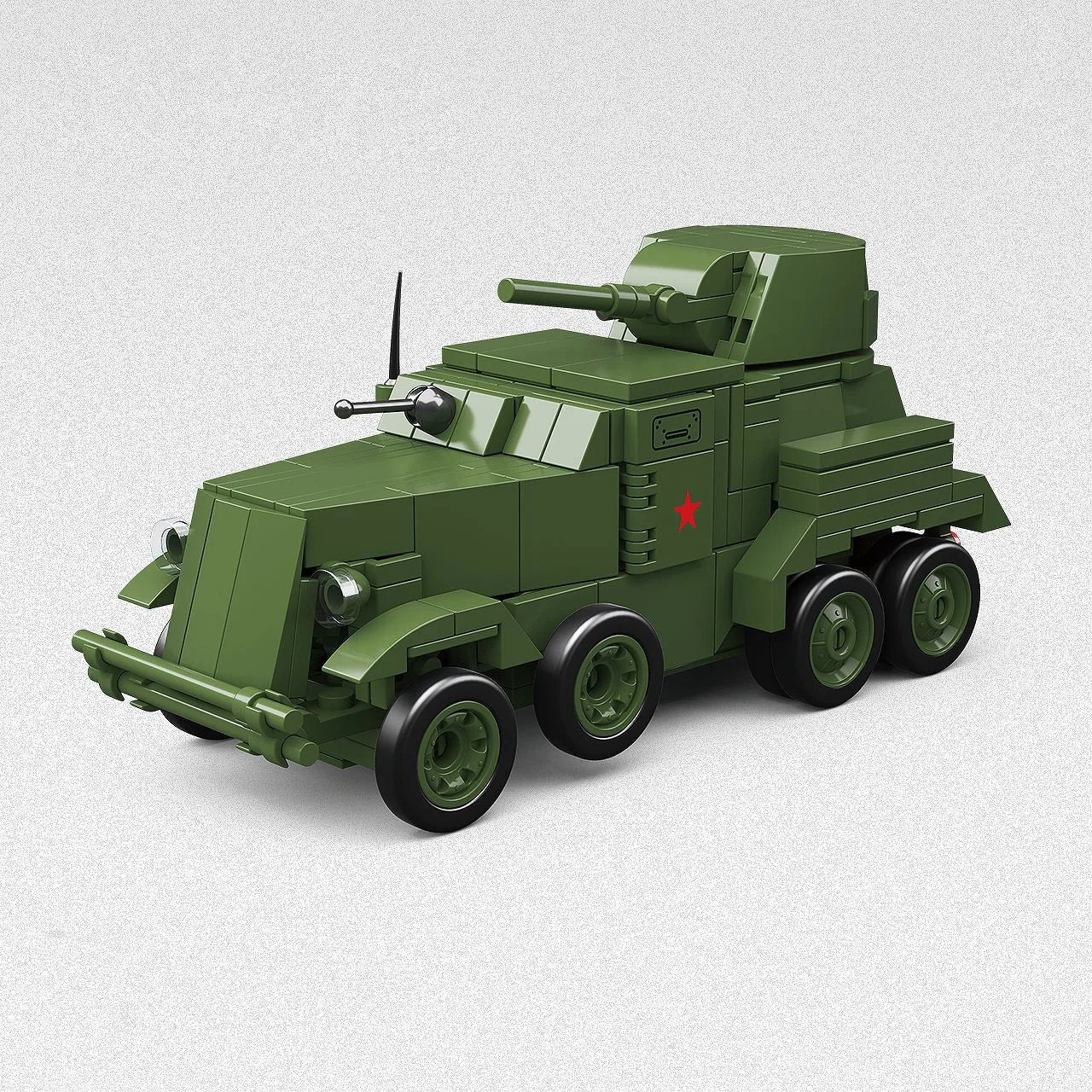 Military Tank & Cannon Building Blocks Set – WWII Army Vehicle Toy