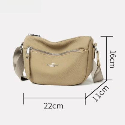 Leather Crossbody Bag – Women's Luxury Soft Shoulder Bag