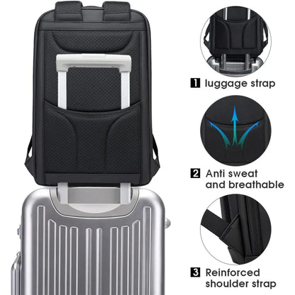 Bange Men's Waterproof Laptop Backpack 15.6" – Large Capacity Business Bag