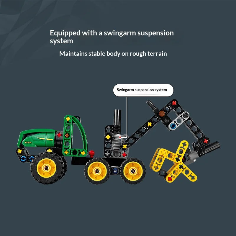 LEGO Technic 42218 John Deere 1470H Wheeled Harvester
