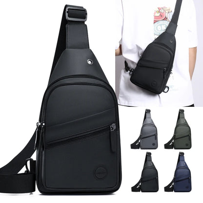 Men's Sling Chest Bag – Lightweight Multi-Pocket Crossbody