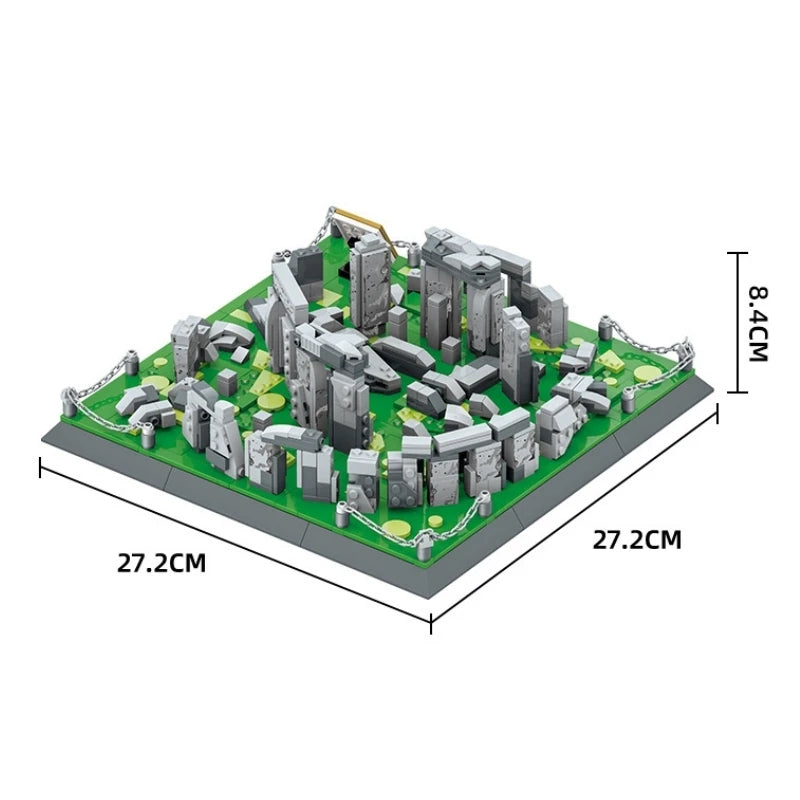 Stonehenge Building Blocks Set – 753 Pcs World Landmark Model
