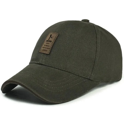 Structured Cotton Snapback Baseball Cap – Unisex Summer Sunhat