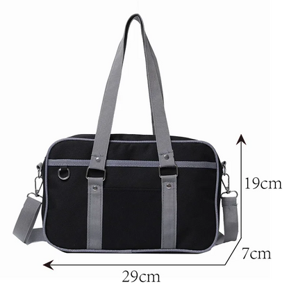 Japanese JK Shoulder Bag – Large Capacity Tote & Messenger Bag