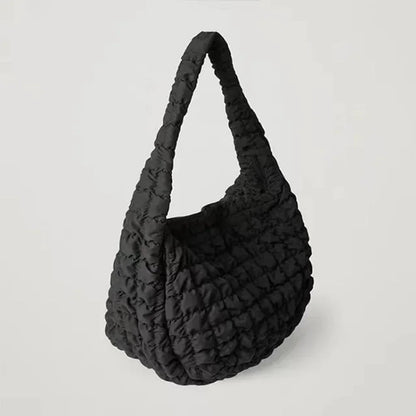 Quilted Cloud Shoulder Bag – Lightweight Puffer Crossbody for Women