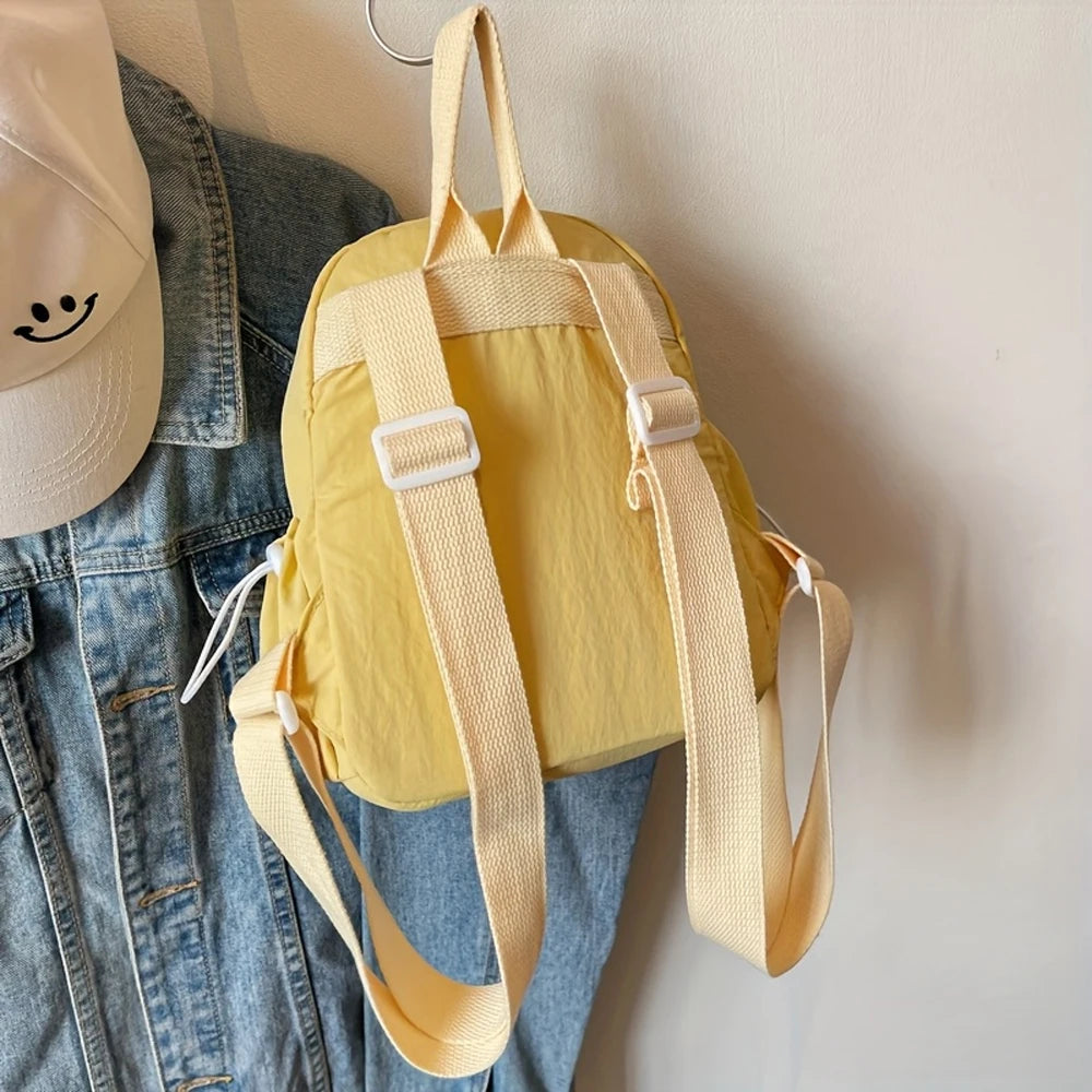 Korean Style Mini Backpack – Lightweight Women's Daypack