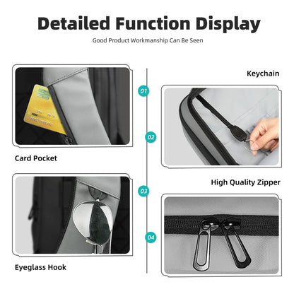 Laptop Backpack for Men - Waterproof 15.6 Inch Business Daypack