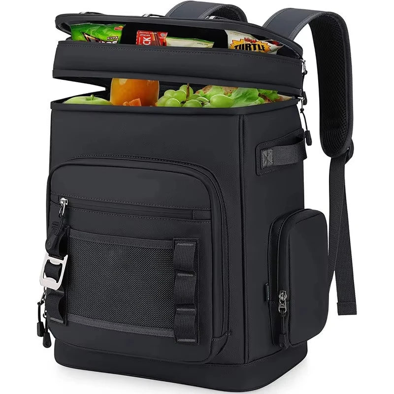 30L Insulated Cooler Backpack – Waterproof Leak-Proof Rucksack